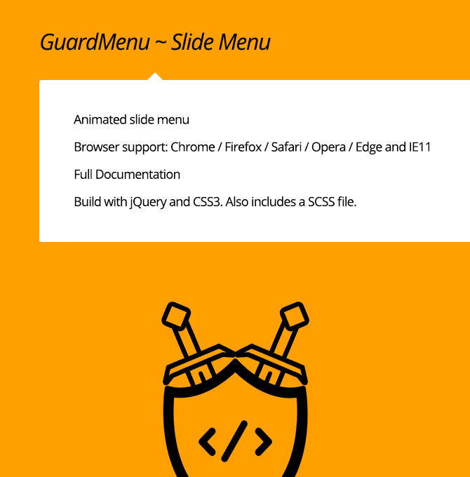 guardMenu ~ Slide menu - 1
